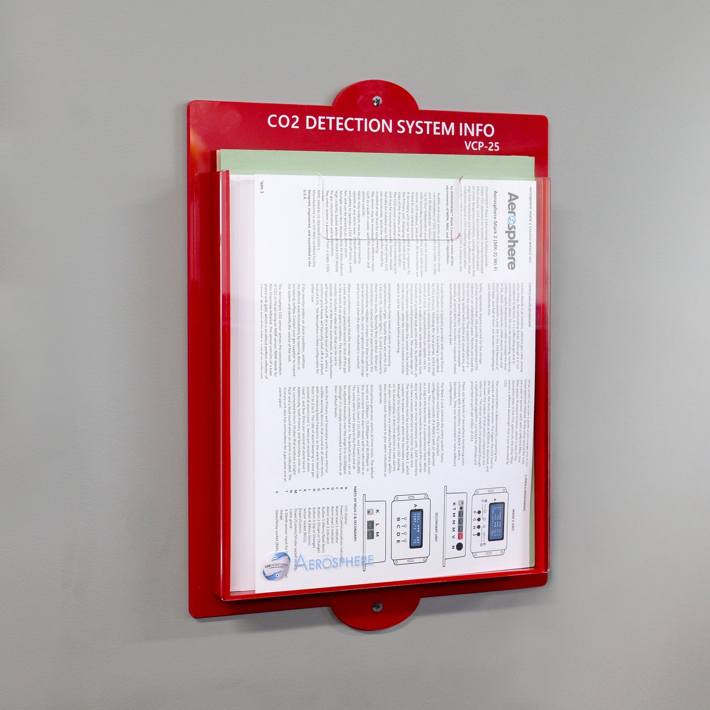 Aerosphere Document Holder