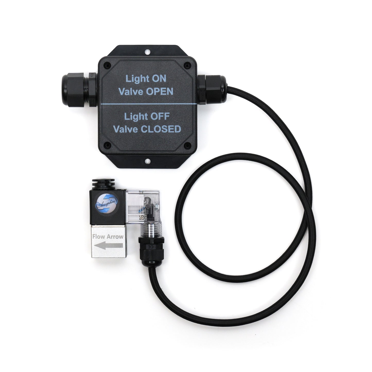 Aerosphere® Fail Safe Solenoid Shut Off Valve For CO2 Bulk Tank Cylinder Fill Level