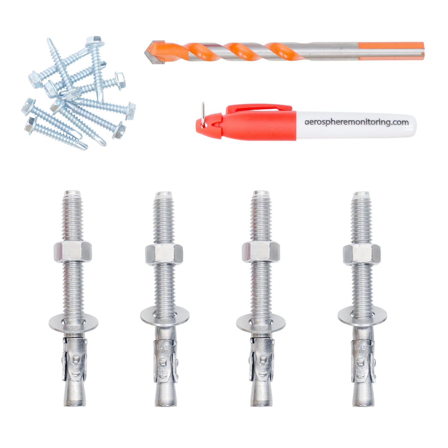 Outdoor CO2 Tank Cage – Locking Aluminum Enclosure for 750lb Tanks – Includes Hardware