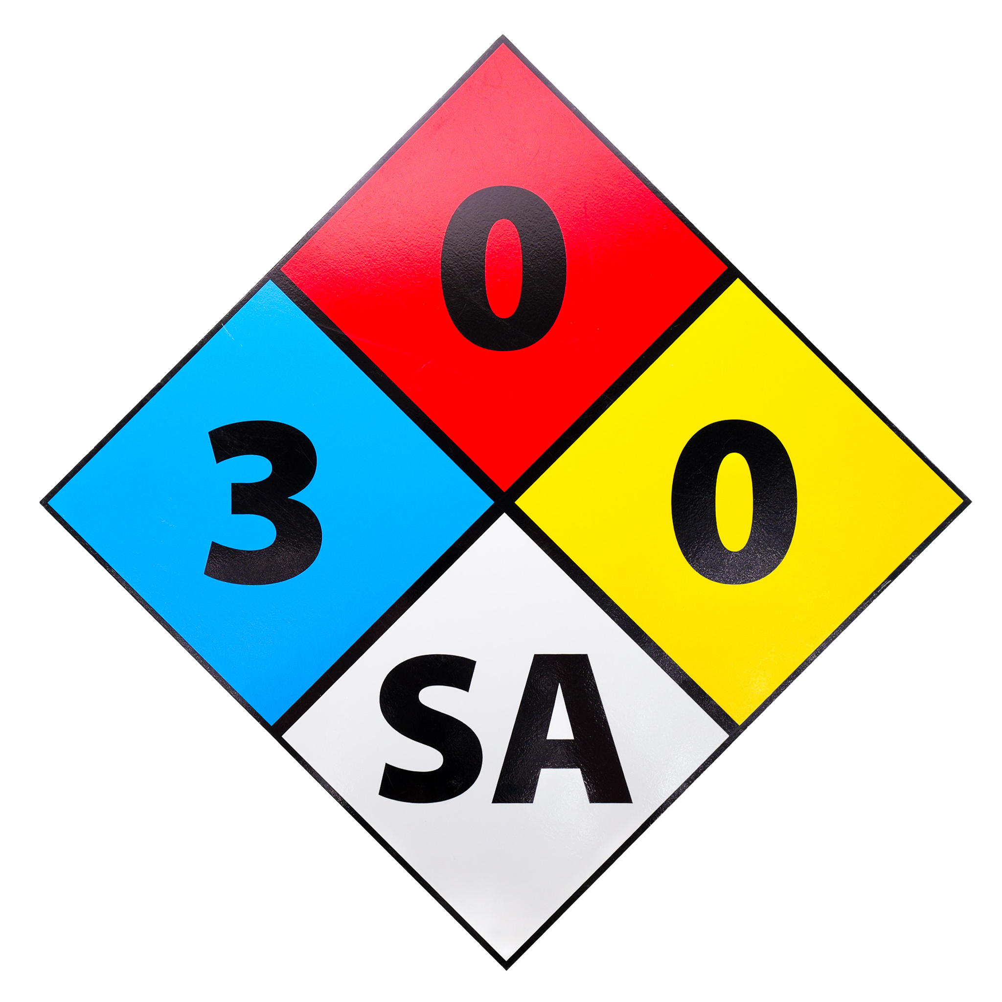 704 Hazmat Sign