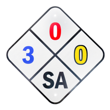 Metallic Reflective 704 Hazmat Sign