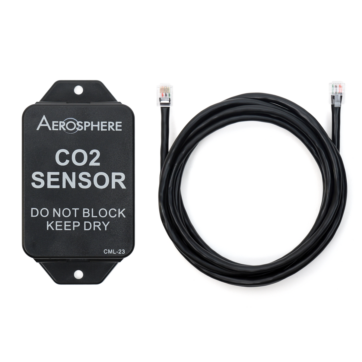 C02 Sensor Inline Aerosphere® CO2 NDIR Gas Sensor Probe
