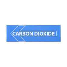 Carbon Dioxide Directional Flow Sign – Double-Sided Durable Board