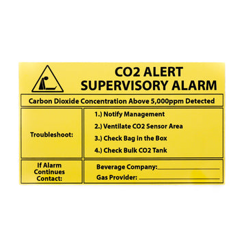CO2 Safety Signs for Compliance & Awareness - Aerosphere® – Aerosphere ...