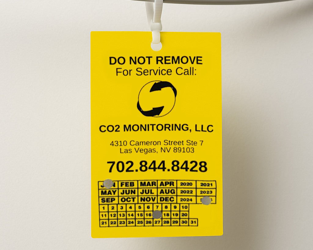 CO2 Monitoring, LLC Recertification tag